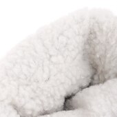 olcso Hó- és téli csizma-Női Csizmák Hócipők Extra méret Téli csizma Szabadtéri Napi Tömör szín Gyapjú bélelt Térdig érő csizmák Tél Fűző Rejtett sarok Kerek orrú Szüret Alkalmi minimalizmus Műbőr PU Cipzár Fekete Világos