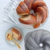 economico Stampi per torte-set di tortiere in silicone stampo per torta antiaderente teglia per torta a forma di fiore stampo per torta intrecciato filo di silicone teglia in chiffon stampo da forno bakeware strumenti di cottura bomboniere vintage