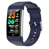 ieftine Ceasuri Smart-imsoi ecran ips de 1,47 inci lipide din sânge acid uric glicemie ecg tensiune arterială sănătate ceas inteligent monitorizare temperatură pedometru memento de apel compatibil cu Android ios femei