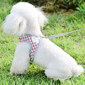 baratos Coleiras, Trelas e Peitorais para Cães-Cachorros Gatos Arreios Trela de treinamento Ajustável Portátil Durável Ao ar livre Caminhada
