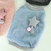 cheap Dog Apparel &amp; Accessories-Dog Cat Sweatshirt Fashion Cute Winter Soft Washable Comfortable Outdoor Casual Daily Dog Clothing for Bichon Frise Poodle Pomeranian Baby Pet Papillon