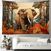 economico arazzi animali-elefante dipinto appeso arazzo arte della parete grande arazzo decorazione murale fotografia sfondo coperta tenda casa camera da letto soggiorno decorazione