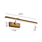 abordables Apliques de pared para interior-Luces de espejo,luz de espejo de baño vintage con interruptor,lámpara de baño,luces de espejo de tocador para iluminación de tocador,lámpara de pared interior ip44 luz de maquillaje giratoria lámparas
