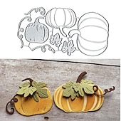 economico stencil da parete-crea bellissime zucche autunnali con fustelle per alberi in metallo, perfette per realizzare cartoline, scrapbooking, timbri &amp; Di più!