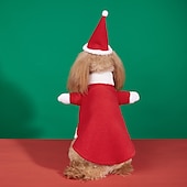 economico Abbigliamento e Accessori per Cani-Prodotti per cani Prodotti per gatti Costume di Natale Abito natalizio Di tendenza stile sveglio Inverno Morbido Lavabile Comodo Natale Esterno Casual / quotidiano Festival Bichon Frise Barboncino