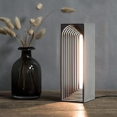 levne noční lampa-Stolní lampa / Světlo na čtení Ochrana očí / Ozdobné Moderní soudobé Pro Ložnice / Kancelář Kov 110-120V / 220-240V Bílá / Šedá
