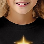 Hanorac de Crăciun pentru fete, model 3D, cu imprimeu 3D, stil streetwear, adorabil, poliester, copii 4-12 ani, guler rotund, exterior, casual, zilnic, croială regulată ieftine Tricouri de Crăciun pentru copii-Hanorac de Crăciun pentru fete, model 3D, cu imprimeu 3D, stil streetwear, adorabil, poliester, copii 4-12 ani, guler rotund, exterior, casual, zilnic, croială regulată