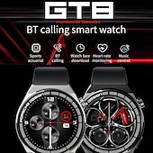 Χαμηλού Κόστους Smartwatch-GT8 Εξυπνο ρολόι 1.28 inch Έξυπνο ρολόι Bluetooth Βηματόμετρο Υπενθύμιση Κλήσης Παρακολούθηση Φυσικής Κατάστασης Συμβατό με Android iOS Γυναικεία Άντρες Μεγάλη Αναμονή Κλήσεις Hands-Free Αδιάβροχη IP