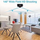 זול מצלמות רשת IP פנימיות-wifi hd אלחוטי ip מצלמת 4k 200w wifi מצלמת טלפון נייד ניטור מרחוק סוללה מובנית פונקציית ראיית לילה 140 מעלות זווית רחבה