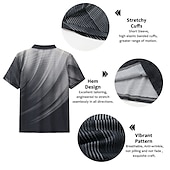 economico Polo geometrica da uomo-Per uomo Geometrico Magliette Polo a Nido d&#039;Ape Maglia da golf Manica Corta Magliette polo Camicie con Colletto Business Casual Abbigliamento da vacanza Abbigliamento Formale Abbigliamento da festa