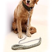 abordables Collares, arneses y correas para perros-Perros Gatos Cuello Correas Ajustable Portátil Duradero Exterior Paseo