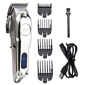 cheap Shaving &amp; Hair Removal-Hair Clipper Hair Shaving Accessories  Digital Display Hair Clipper Low Noise and Low Vibration Perfect For Home &amp; Salon Use