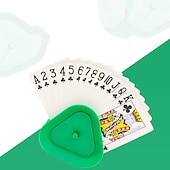 voordelige spellen en accessoires-rondom kleur vier kleuren driehoek luie kaarthouder pokerhand
