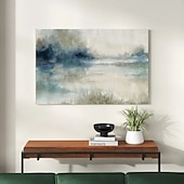 economico Quadri astratti-pittura a olio 100% fatto a mano dipinto a mano arte della parete su tela pietra verde moderna astratta decorazione della casa arredamento arrotolato tela senza cornice non allungata