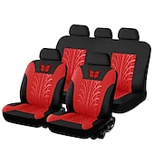 ieftine Husă Scaun Auto-Husă scaun auto cu 5 locuri set complet husă scaun auto complet înconjurată interior mașină lavabilă respirabil confortabil model fluture broderie husă scaun auto