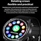 Χαμηλού Κόστους Smartwatch-GT8 Εξυπνο ρολόι 1.28 inch Έξυπνο ρολόι Bluetooth Βηματόμετρο Υπενθύμιση Κλήσης Παρακολούθηση Φυσικής Κατάστασης Συμβατό με Android iOS Γυναικεία Άντρες Μεγάλη Αναμονή Κλήσεις Hands-Free Αδιάβροχη IP