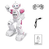 abordables divertissement électronique-Jjrc programmation intelligente télécommande robot électrique geste induction danse jouet éducatif pour enfants cadeau mâle