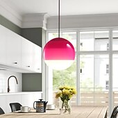 economico Luci Isola cucina-luci a sospensione a led design unico in vetro sfumato colore mini illuminazione a sospensione 15 / 25cm per luci isola cucina camera da letto 1 confezione bianco caldo 110-240v