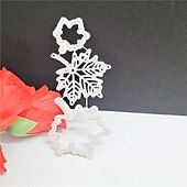 お買い得  壁のステンシル-金属製の秋のカエデの葉の抜き型を使って美しい工芸品を作りましょう - カード作り、スクラップブッキング、スタンピングに最適です &amp; もっと！