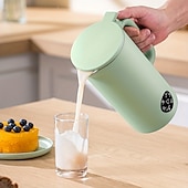 economico Elettrodomestici da cucina-Spremiagrumi portatile completamente automatico con interruttore di sicurezza con controllo touch e macchina per latte di soia da 350 ml &amp; miscelatore