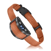 abordables Dressage pour chiens-Entrainement de chien Collier anti-aboiement Collier de choc Dispositif anti aboiement Sans-Fil Chien Multifonction Chien Chat Animaux de Compagnie Etanche Anti-aboiement Automatique Rechargeable