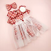 ieftine Rochii-Câini Pisici Rochii Modă Drăguţ Iarnă Απαλό Lavabil Comfortabil În aer liber Petrecere Zi de Naștere Îmbrăcăminte pentru câini for Bichon Frise Pudel Pomeran un Animalut Fluture