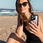 Недорогие Чехлы для iPhone-Чехол для iPhone 15 Pro Max Plus iPhone 14 Pro Max Plus iPhone 13 Pro Max водонепроницаемый чехол со съемной защитой полнрошного двойного стороннего доспеха ABS+PC