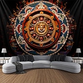 Indian Mandala Hanging Tapestry Wall Art Large Tapestry Mural Decor Photograph Backdrop Blanket Curtain Home Bedroom Living Room Decoration 20