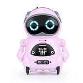 cheap Electronic Entertainment-Pocket RC Robot Talking Interactive Dialogue Voice Recognition Record Singing Dancing Telling Story Mini RC Robot Toys Gift