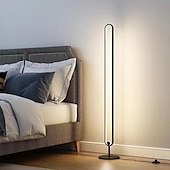 cheap LED Floor Lamp-LED Floor Lamp, RGB Corner Floor Lamp with Remote &amp; Smart APP Control, Music Sync,Modern Floor Lamp with DIY Mode, Color Changing Smart Standing Lamp for Living Room, Bedroom, Gaming Room 110-240V