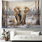 economico arazzi animali-elefante dipinto appeso arazzo arte della parete grande arazzo decorazione murale fotografia sfondo coperta tenda casa camera da letto soggiorno decorazione
