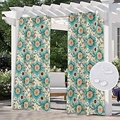 economico Tende impermeabili-tenda esterna impermeabile per la privacy, tende scorrevoli per patio, occhielli per tende pergola per gazebo, balcone, veranda, feste