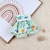 ieftine Îmbrăcăminte și accesorii pentru câini-Câini Pisici Pantaloni menstruali fiziologici pentru câini Modă Casual Respirabil Απαλό Lavabil Comfortabil Pat Casul / Zilnic Îmbrăcăminte pentru câini for Pomeran un Animalut Fluture Small