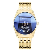 cheap Quartz Watches-New Bestwin Dr. Tong Brand Men&#039;S Watch Automatic Black Technology Student Watch Jittery Net Red Quartz Waterproof Men&#039;S Wristwatch