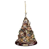 voordelige Kerstboomversieringen-kerstboomversiering, kerstman 2d acryl hangende ambachten autohanger kerstcadeau woondecoratie