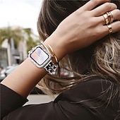 ieftine Curele Apple Watch-Banderolă Sport Compatibil cu Curea de ceas Apple Watch 38mm 40mm 41mm 42mm 44mm 45mm cu Case Oțel inoxidabil Curea de ceas de schimb pentru iwatch Series 9 8 7 6 5 4 3 2 1 SE