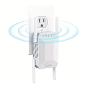 ieftine Routere Wireless-Wi-Fi extender 1200mbps 2.4g/5g dual band wireless internet wifi repeater/router/amplificator de semnal AP pentru casă extender de acoperire mai mare și amplificator de semnal