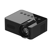 cheap Projectors-YT100 Mini Projector Wireless WIFI Display Screen Mirror with iOS and Android Smartphones Support USB Input Pocket Projector for Classic Movie Kids Animation