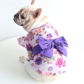 economico Vestiti-Cane Gatto Vestito Moda Carino Inverno Morbido Lavabile Confortevole All&#039;aperto Casual Quotidiano Abbigliamento per Cani for Bichon Frisé Barboncino Volpino di Pomerania Cucciolo Papillon