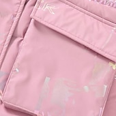 billiga Girl&amp;#39;s Downs &amp;amp; Pufferjacka-Barn Flickor Ner Pufferjacka för barn Aktiv Dragkedja Skola Täcka Ytterkläder 4-13 år Vinter Leopardlila leopardmönstrat*grönt Leopardmönstrat*rosa