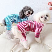 economico Pigiama-Prodotti per cani Prodotti per gatti Pigiami Di tendenza stile sveglio Inverno Morbido Lavabile Comodo Esterno Casual / quotidiano Abbigliamento per cani for Bichon Frise Barboncino Pomeriana
