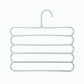 voordelige Kledingrek opslag-10 stuks gekleurde antislip meerlaagse broekrek multifunctionele garderobe 5-laags hangende broekrek sjaalrek sjaal stropdas hanger