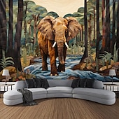 economico arazzi animali-elefante dipinto appeso arazzo arte della parete grande arazzo decorazione murale fotografia sfondo coperta tenda casa camera da letto soggiorno decorazione