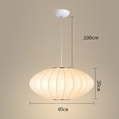 abordables Éclairages pour îlot-Pendentif LED cocon lustre lanterne conception pour café restaurant 110-240v