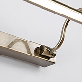 billige Vegglamper for innendørsbruk-Innendørs LED Nordisk stil Vegglamper Vanity-lamper Innendørs vegglamper Soverom Baderom Metall Vegglampe 110-240 V