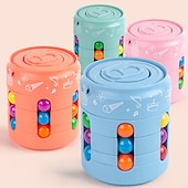 お買い得  マジックキューブ-缶マジックビーンズマジックキューブギフトコーラボトル子供フィジェットスピナー小学校幼稚園ギフト知育玩具