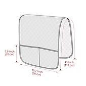 abordables Funda para sillón reclinable-Funda de reposabrazos impermeable de color burdeos para sofá, funda de respaldo para reposabrazos de sofá, protector suave para sillas, sofá, sillón, fundas para sofá reclinable