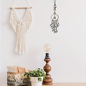 baratos Espanta-espíritos-1 peça, sinos de bruxa, presentes de decoração de bruxaria, parede pagã mágica, maçaneta decorativa de porta de casa, runas de bruxas, suprimentos de altar wiccan