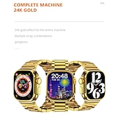 economico Smartwatch-M9 Ultra Max Orologio intelligente 2.1 pollice Intelligente Guarda Bluetooth Pedometro Avviso di chiamata Tracker di fitness Compatibile con Android iOS Da donna Da uomo Standby lungo Chiamate in