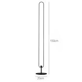 cheap LED Floor Lamp-LED Floor Lamp, RGB Corner Floor Lamp with Remote &amp; Smart APP Control, Music Sync,Modern Floor Lamp with DIY Mode, Color Changing Smart Standing Lamp for Living Room, Bedroom, Gaming Room 110-240V